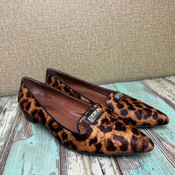 Brighton Shoes - Brighton Eve calf hair loafer size 10